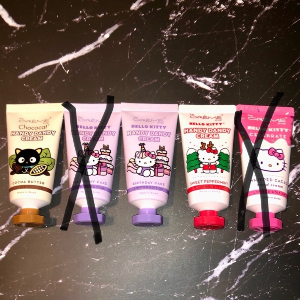 ❌SOLD❌Hello Kitty Creme Shop Hand lotion lot